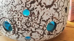 Pamono Vintage Ceramic Fat Lava Floor Lamp