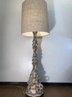 Clearance Pamono Vintage Ceramic Floor Lamp from Kaiser Idell / Kaiser Leuchten