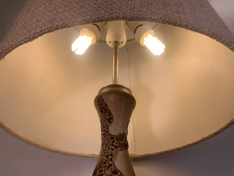 Clearance Pamono Vintage Ceramic Floor Lamp from Kaiser Idell / Kaiser Leuchten