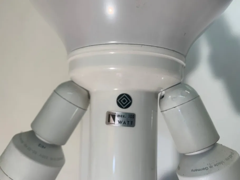 Clearance Pamono Vintage Ceramic Floor Lamp from Kaiser Idell / Kaiser Leuchten