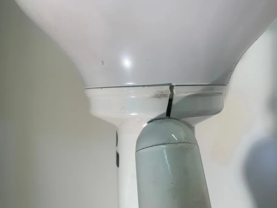 Clearance Pamono Vintage Ceramic Floor Lamp from Kaiser Idell / Kaiser Leuchten