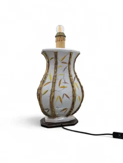 Clearance Pamono Vintage Ceramic Lamp by Gherzo, 1970s