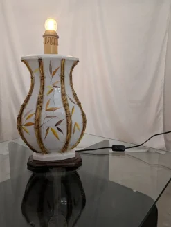 Clearance Pamono Vintage Ceramic Lamp by Gherzo, 1970s