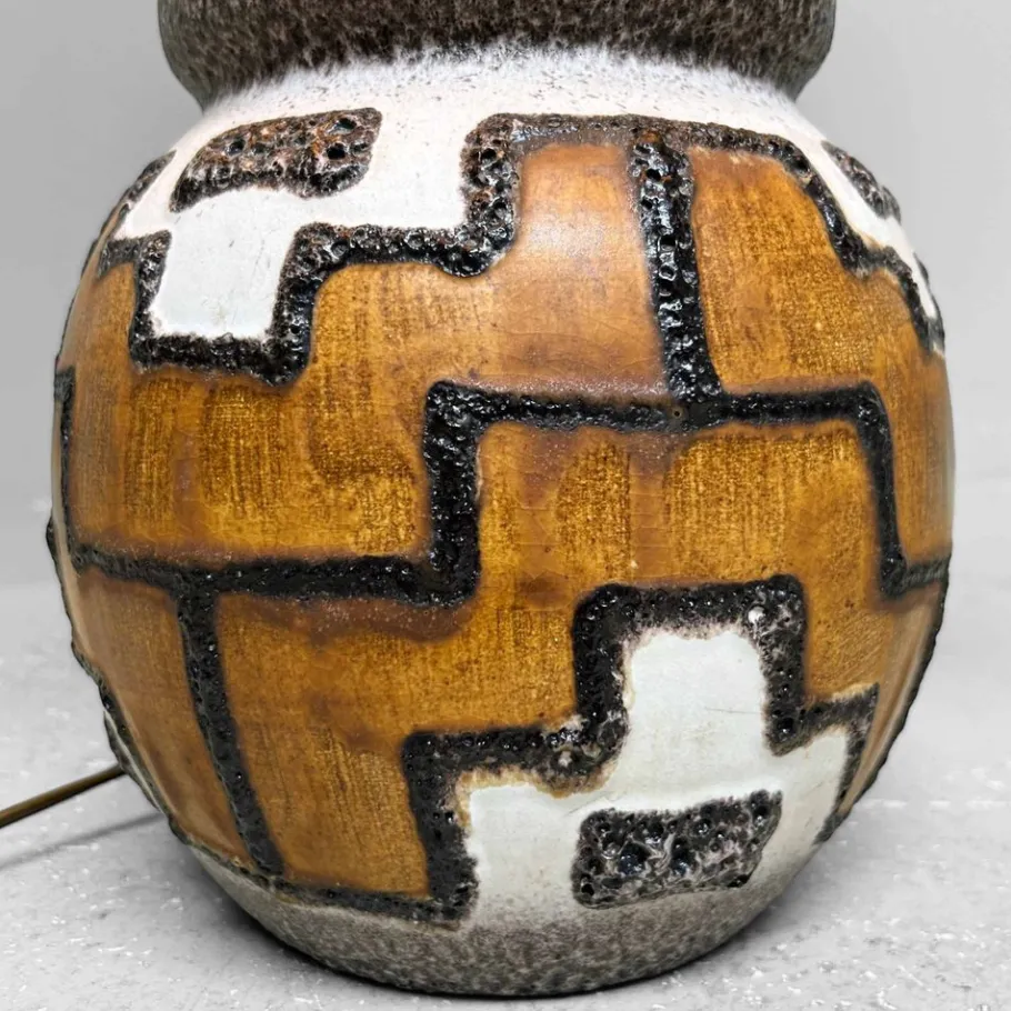 Outlet Pamono Vintage Ceramic Mood Floor Lamp, West Germany, 1970s