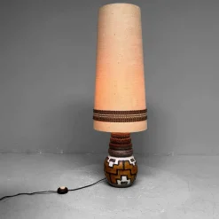 Outlet Pamono Vintage Ceramic Mood Floor Lamp, West Germany, 1970s