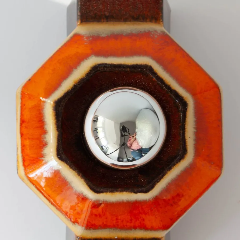 Hot Pamono Vintage Ceramic Sconces attributed to Pan Hustadt Leuchten, 1970s, Set of 4