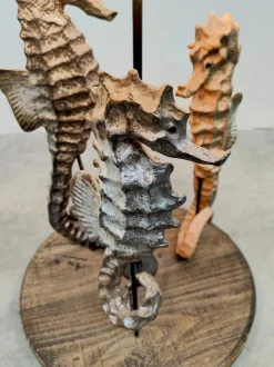 Outlet Pamono Vintage Ceramic Seahorse Table Lamp, 1960s