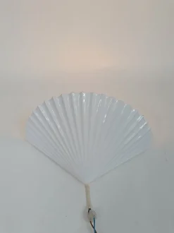 Hot Pamono Vintage Ceramic Shell Wall Lamp, 1970s