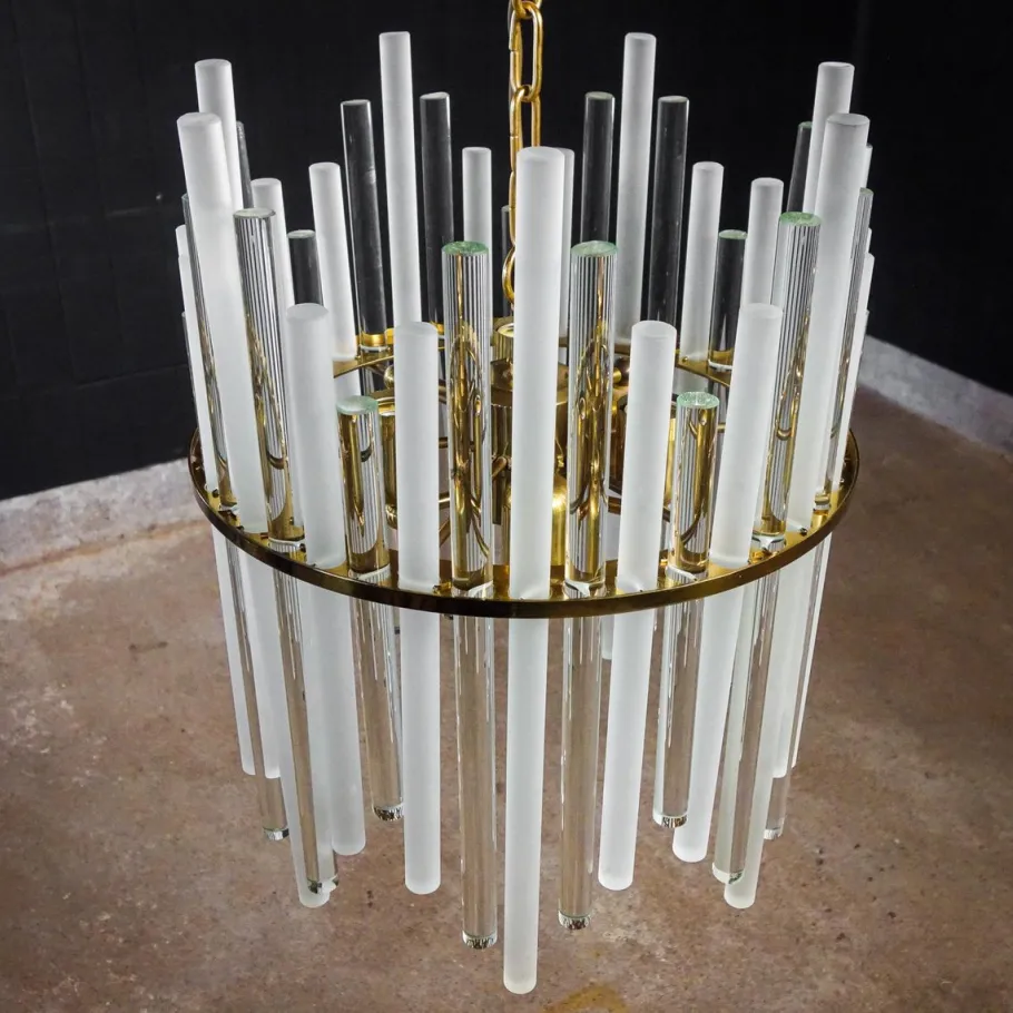 Discount Pamono Vintage Chandelier by Christoph Palme, 1960s