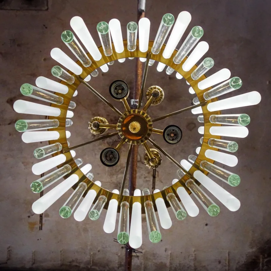 Discount Pamono Vintage Chandelier by Christoph Palme, 1960s