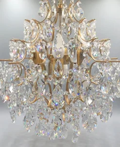 Hot Pamono Vintage Chandelier in Lead Crystal, Italy, 1960s
