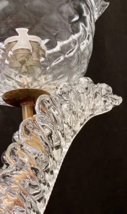 Sale Pamono Vintage Chandelier in Murano Glass, 1940s