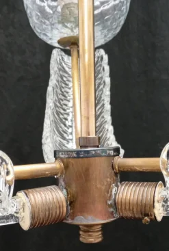 Sale Pamono Vintage Chandelier in Murano Glass, 1940s