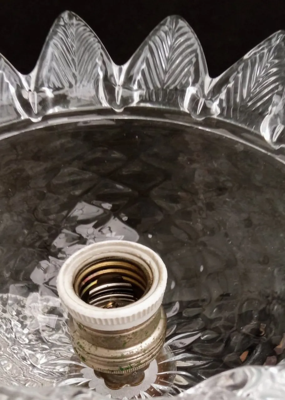 Sale Pamono Vintage Chandelier in Murano Glass, 1940s