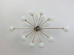 Discount Pamono Vintage Chandelier in the style of Stilnovo, 1970s