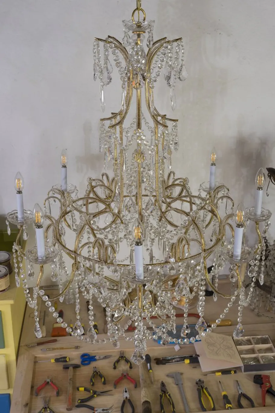Hot Pamono Vintage Chandelier, 1980s
