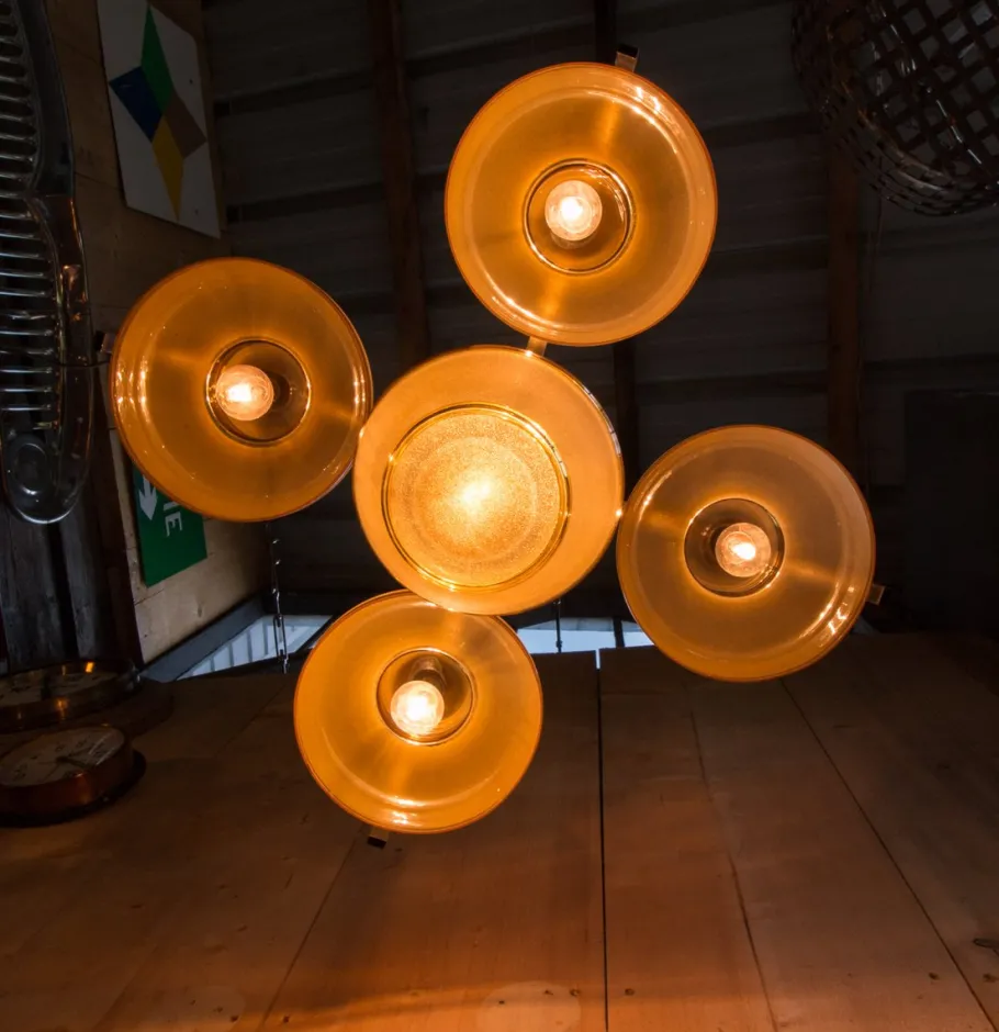 Hot Pamono Vintage Chandelier, 1940s