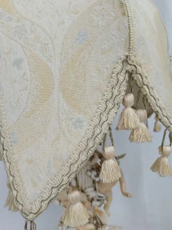 Outlet Pamono Vintage Cherub Table Lamp with Tulip Lamp Shade, 1980s