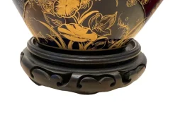 New Pamono Vintage Chinese Porcelain Lamp