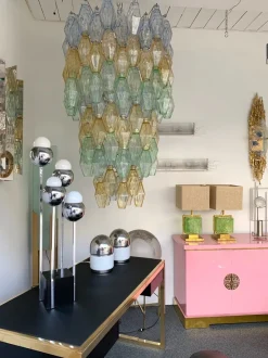 Clearance Pamono Vintage Chrome Ball Lamp by Robert Sonneman, 1970s