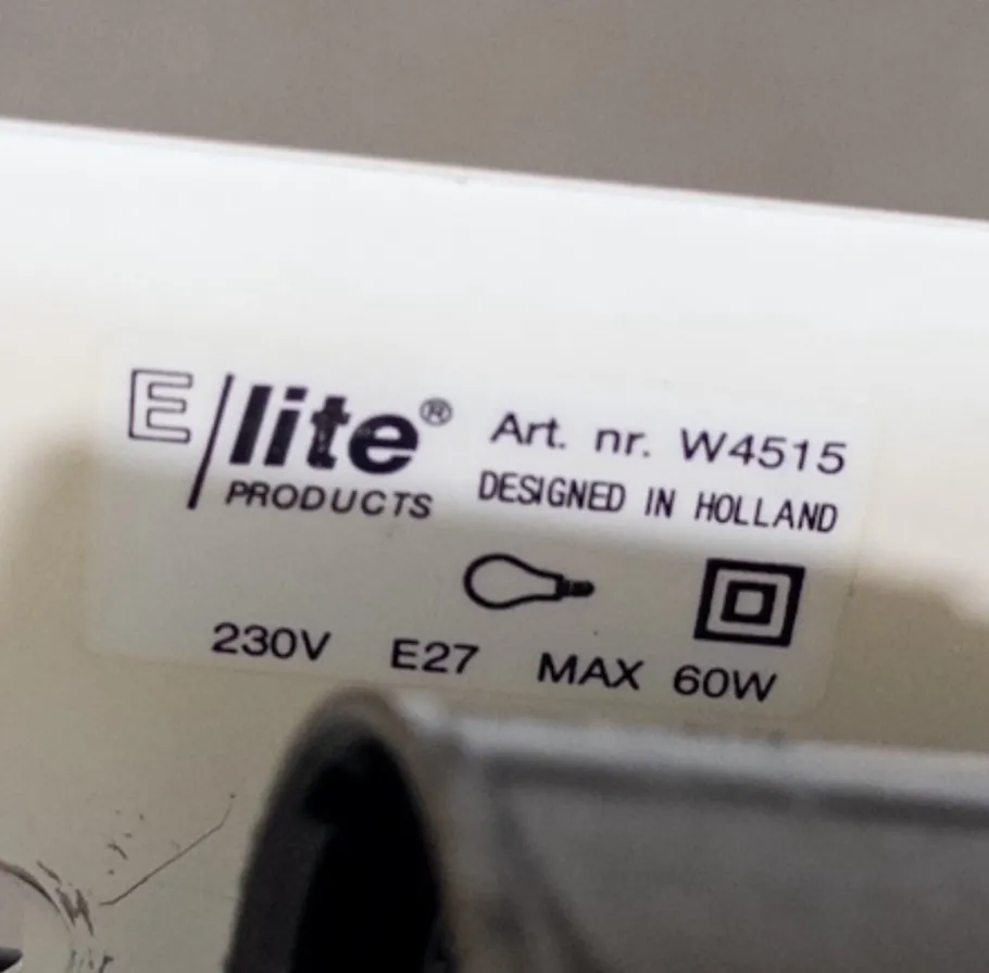 Pamono Vintage Chrome Wall Light by Elite Products, 1970s