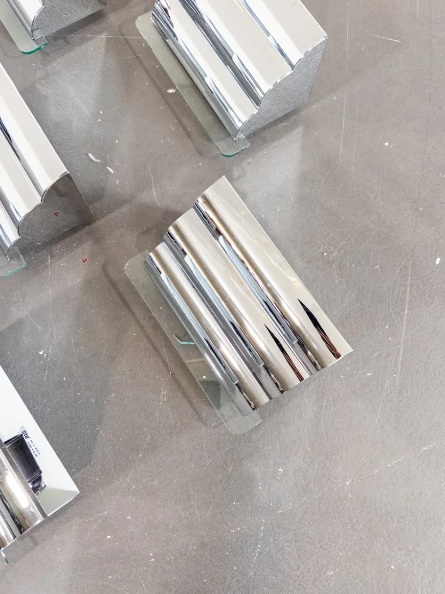 Pamono Vintage Chrome Wall Light by Elite Products, 1970s