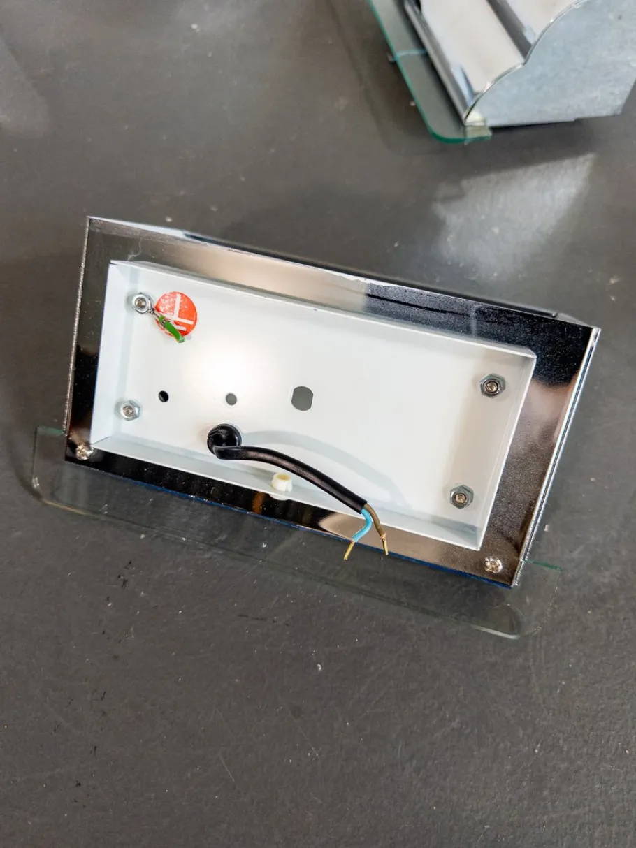 Pamono Vintage Chrome Wall Light by Elite Products, 1970s