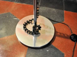 Pamono Vintage Chromed Lamp by Goffredo Reggiani for Reggiani