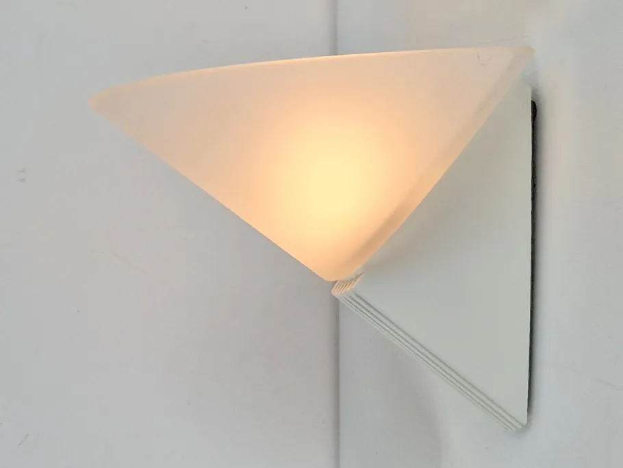 Clearance Pamono Vintage Cielo Wall Lamps from Lumiance Glass, Italy, 1980s, Set of 2