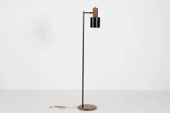 Outlet Pamono Vintage Copper Floor Lamp Model Studio by Jo Hammerborg for Fog & Mørup, Denmark, 1960s