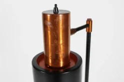 Outlet Pamono Vintage Copper Floor Lamp Model Studio by Jo Hammerborg for Fog & Mørup, Denmark, 1960s