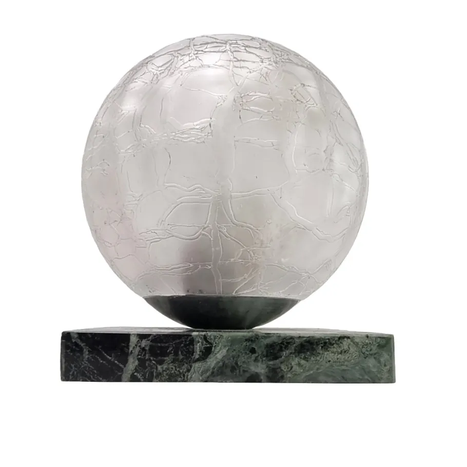 Sale Pamono Vintage Crackle Marble Lamp, 1970s