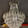 Hot Pamono Vintage Crystal Chandelier, 1940s