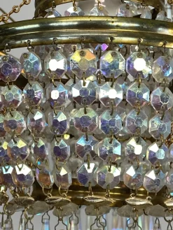 Clearance Pamono Vintage Crystal Chandelier, 1960s