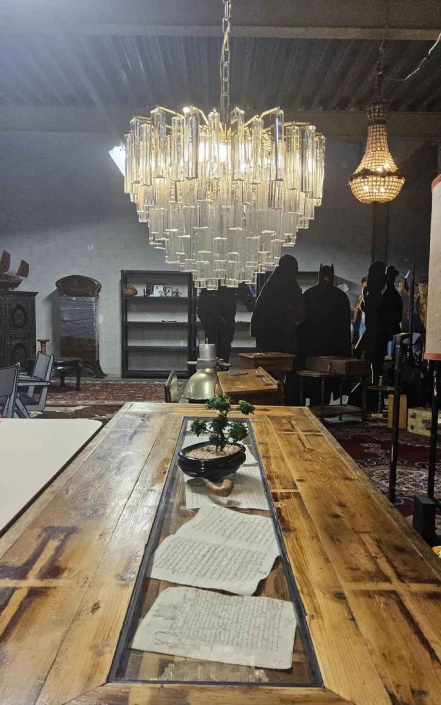 Clearance Pamono Vintage Crystal Chandelier by Paolo Venini for Venini, 1960s