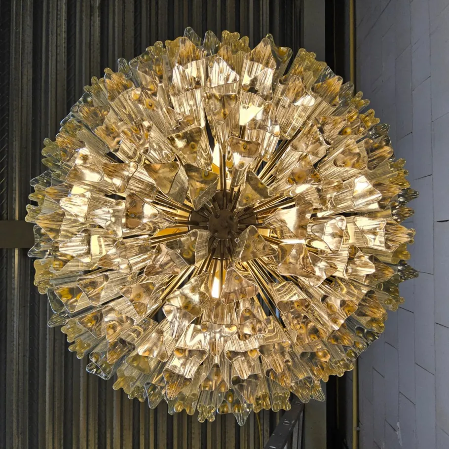 Clearance Pamono Vintage Crystal Chandelier by Paolo Venini for Venini, 1960s
