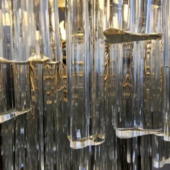 Clearance Pamono Vintage Crystal Chandelier by Paolo Venini for Venini, 1960s