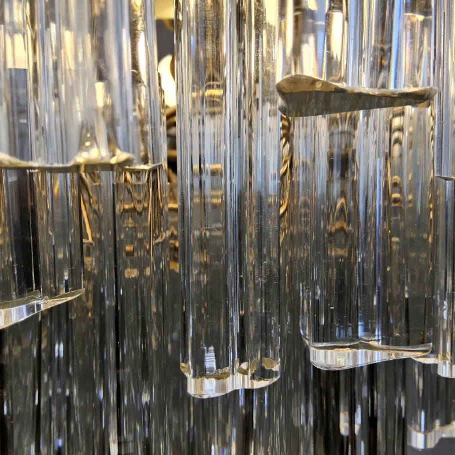 Clearance Pamono Vintage Crystal Chandelier by Paolo Venini for Venini, 1960s