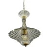 Discount Pamono Vintage Crystal Pendant Light from Caldier, Italy, 1970s