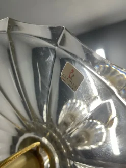 Discount Pamono Vintage Crystal Pendant Light from Caldier, Italy, 1970s