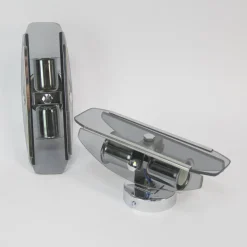 Best Pamono Vintage Crystal Wall Lights, 1970s, Set of 2