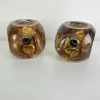 Clearance Pamono Vintage Cubic Murano Glass Wall Lamps, 1970s, Set of 2