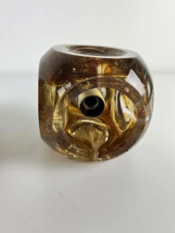 Clearance Pamono Vintage Cubic Murano Glass Wall Lamps, 1970s, Set of 2