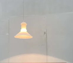 Hot Pamono Vintage Danish Apotekerpendel Glass Pendant Lamp by Sidse Werner for Holmegaard