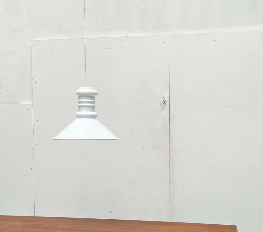 Hot Pamono Vintage Danish Apotekerpendel Glass Pendant Lamp by Sidse Werner for Holmegaard