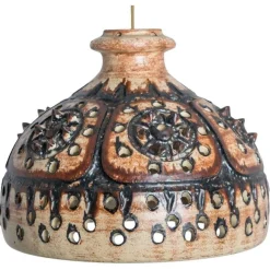 Sale Pamono Vintage Danish Ceramic Pendant with Holes and Spikes, 1960s