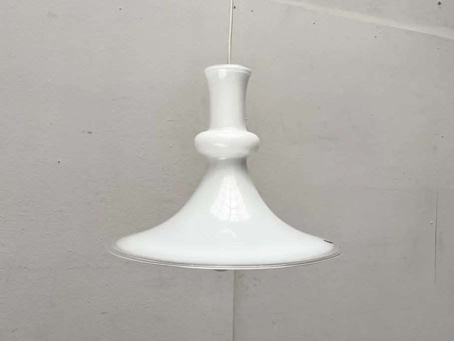 Sale Pamono Vintage Danish Etude Glass Pendant Lamp by Michael Bang for Royal Copenhagen, Holmegaard, 1970s