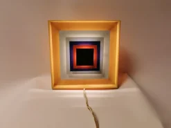 Hot Pamono Vintage Danish Kvadrille Wall Lamp by Bent Karlby for Lyfa, Denmark, 1970s