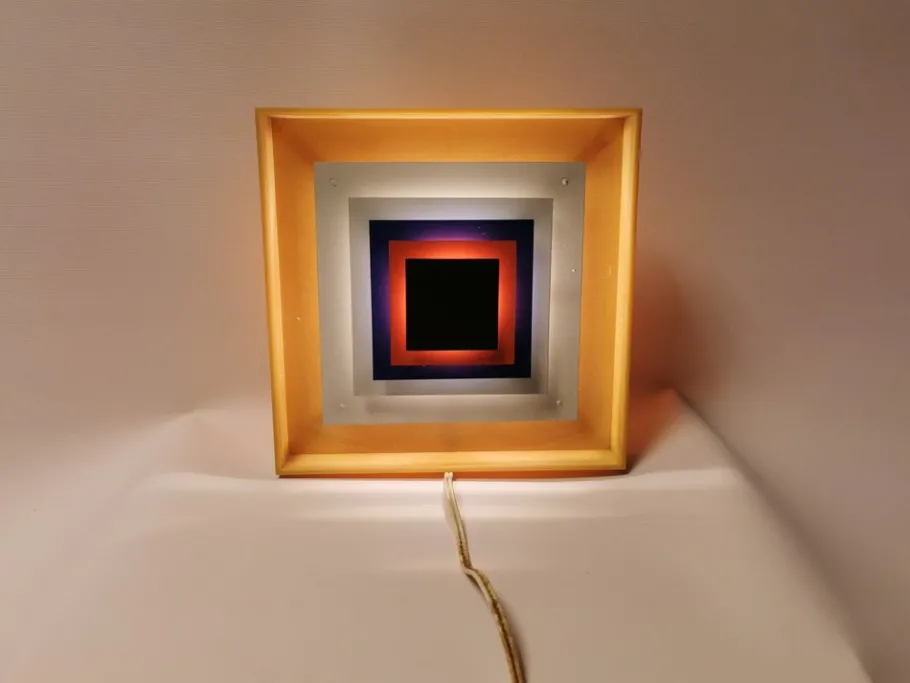 Hot Pamono Vintage Danish Kvadrille Wall Lamp by Bent Karlby for Lyfa, Denmark, 1970s