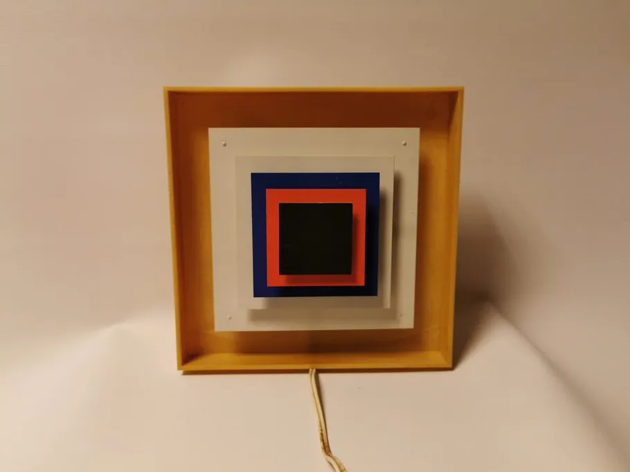 Hot Pamono Vintage Danish Kvadrille Wall Lamp by Bent Karlby for Lyfa, Denmark, 1970s